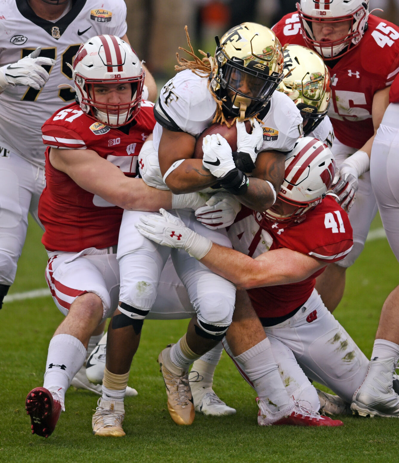 Wisconsin Wake Forest Duke's Mayo Bowl